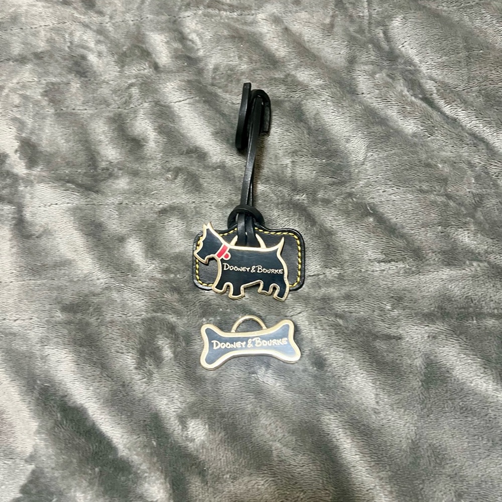 Dooney & Scottie Dog Bag Charm Key Holder